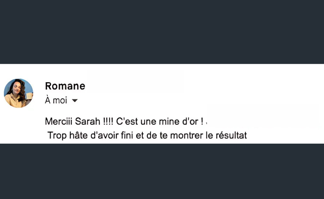 témoignage de Romane membre de ZenSEO